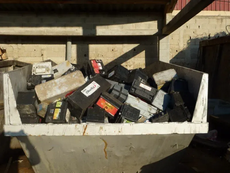 récupération batterie plomb à Marseille